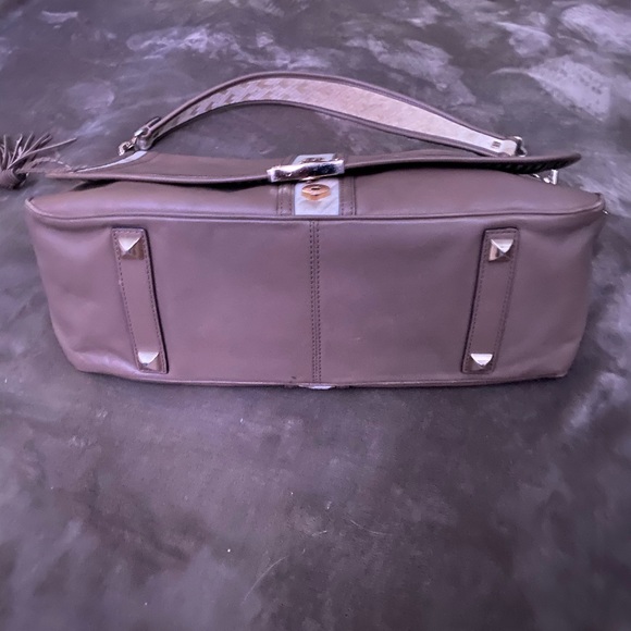 L.A.M.B. Gwen Stephani Lg Messenger Tan/Cream ππ - Picture 9 of 9